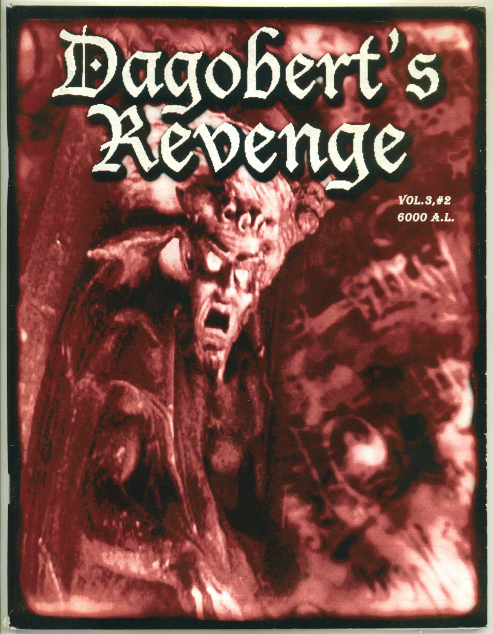 Tracy Twyman's Dagobert's Revenge Magazine Cover