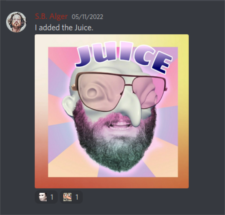 Discord: S.B. Alger "I added the Juice" | Demonstrating Antisemitism